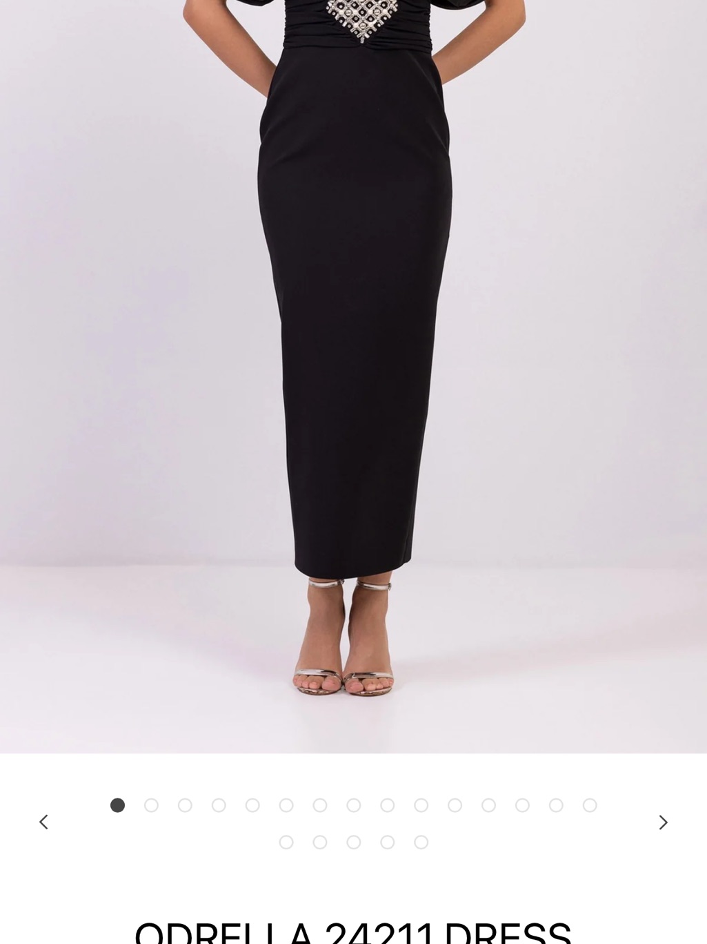 Brand New Odrella 24211 Evening Dress Size Eu 42 (Us 10) Black